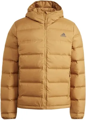 adidas Mens Helionic Hooded Down Jacket