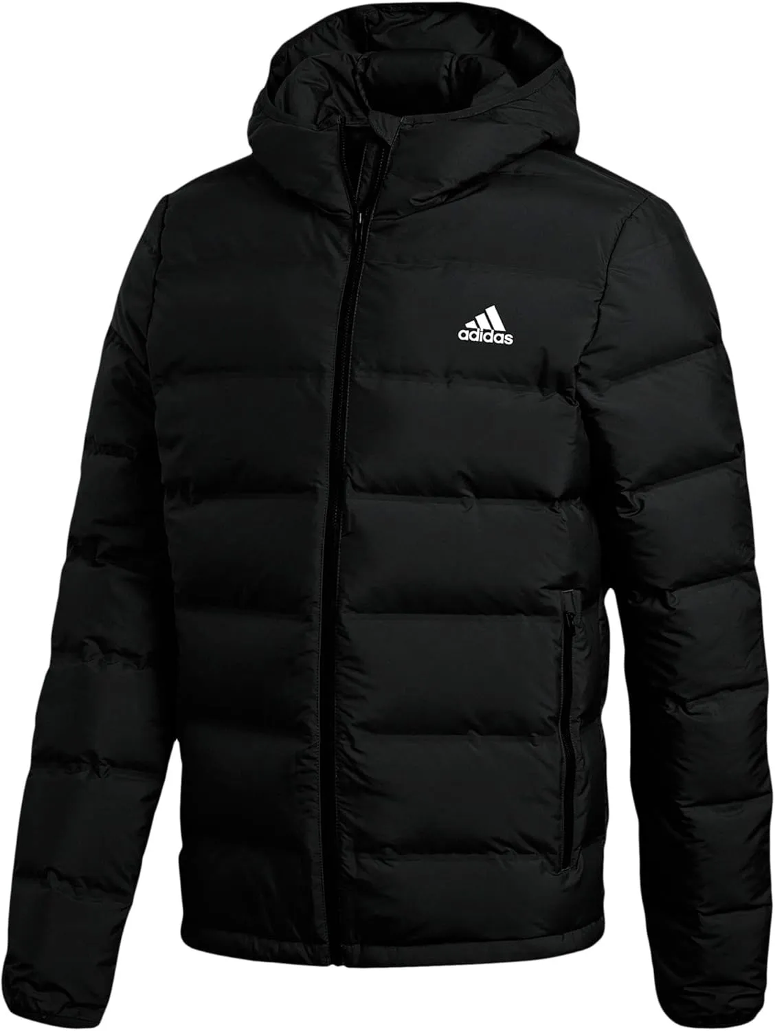 adidas Mens Helionic Hooded Down Jacket