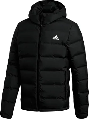 adidas Mens Helionic Hooded Down Jacket