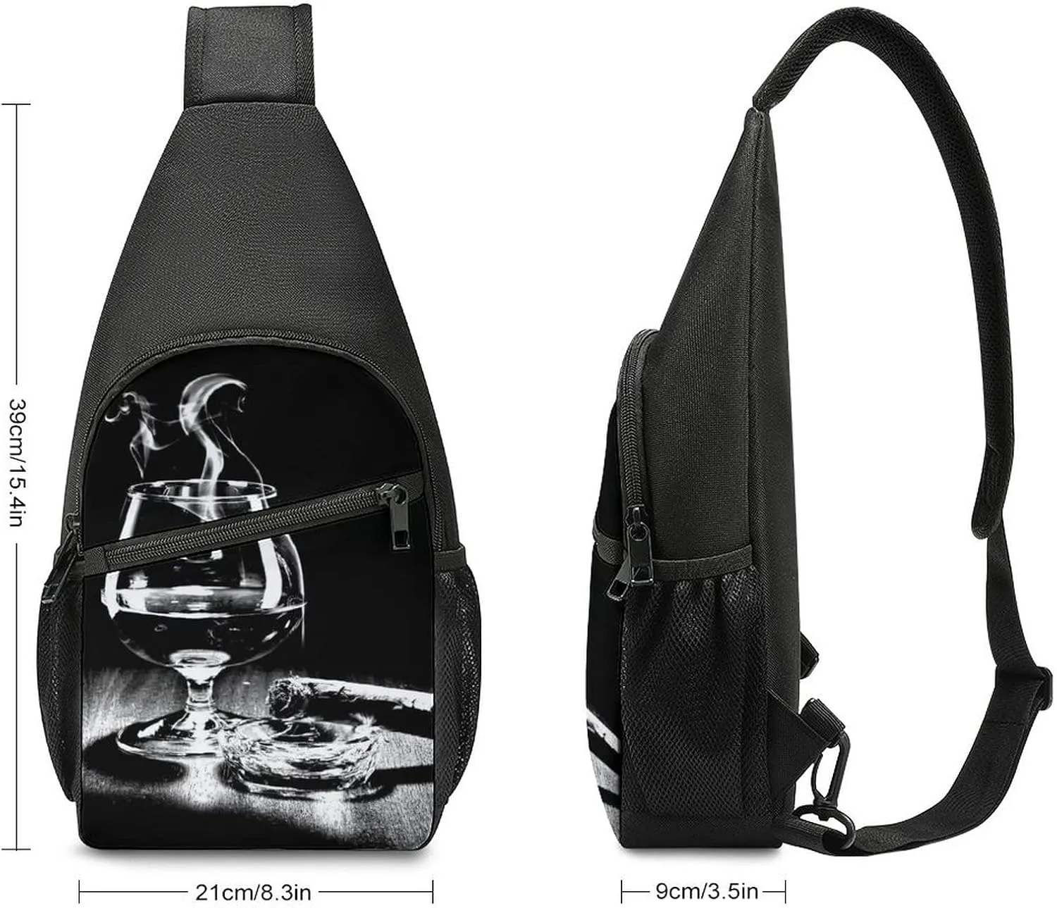 Adjustable Fanny Waist Pack Pouch, Crossbody Durable Runners Bag Wallet for Sports Cycling Gym Hiking Fitness Women Men