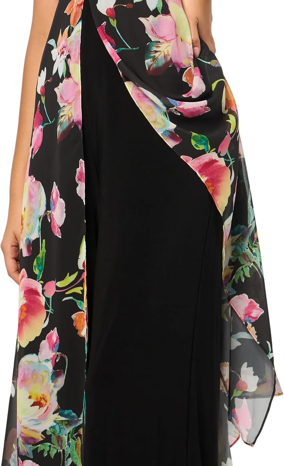 Adrianna Papell Women's Floral Printed Jumpsuit