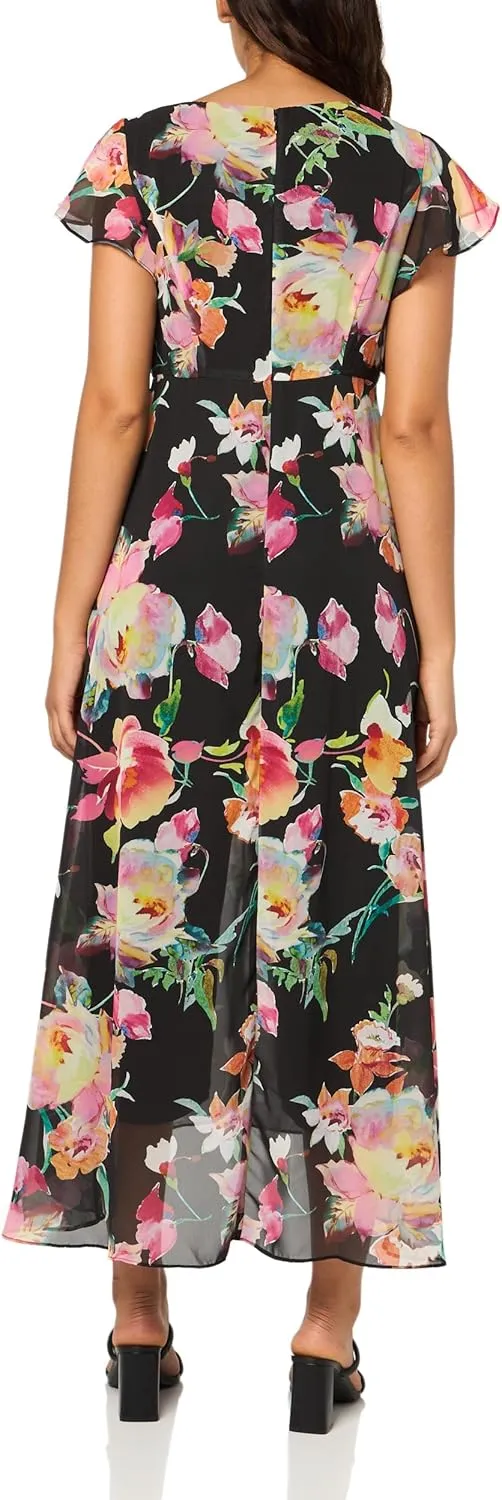 Adrianna Papell Women's Floral Printed Jumpsuit