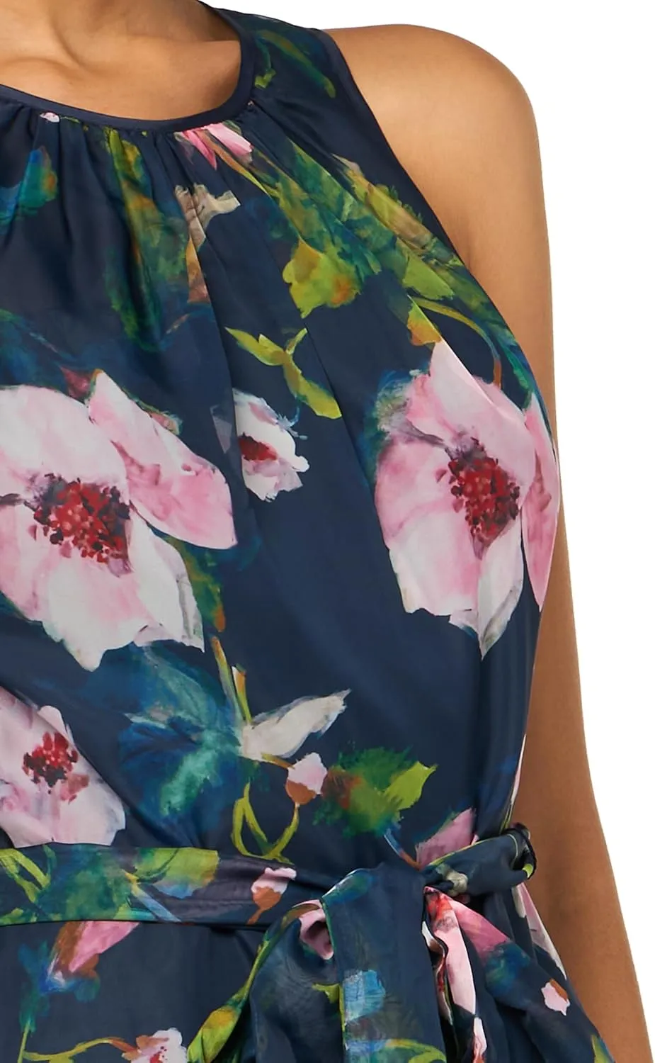 Adrianna Papell womens Printed Jumpsuit