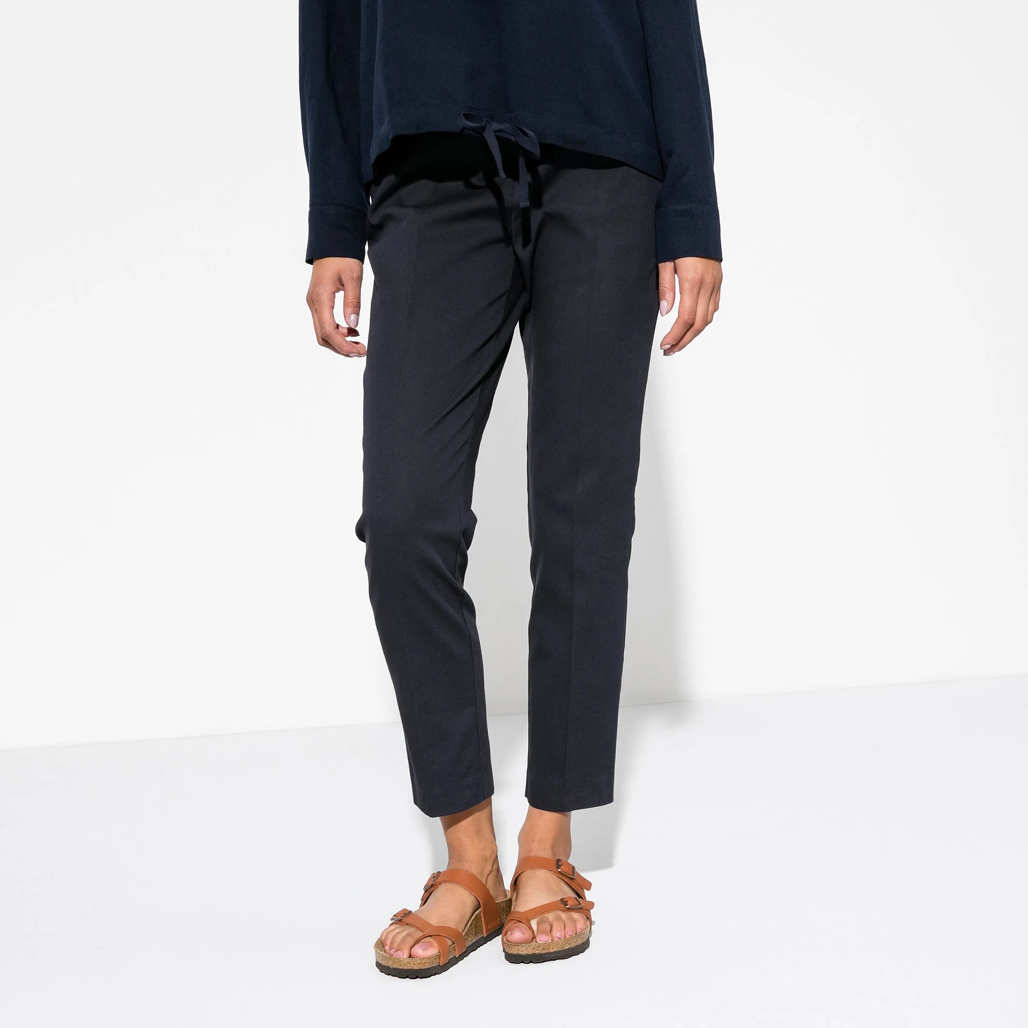 BIRKENSTOCK MAYARI NARROW FIT IN GINGER/BROWN
