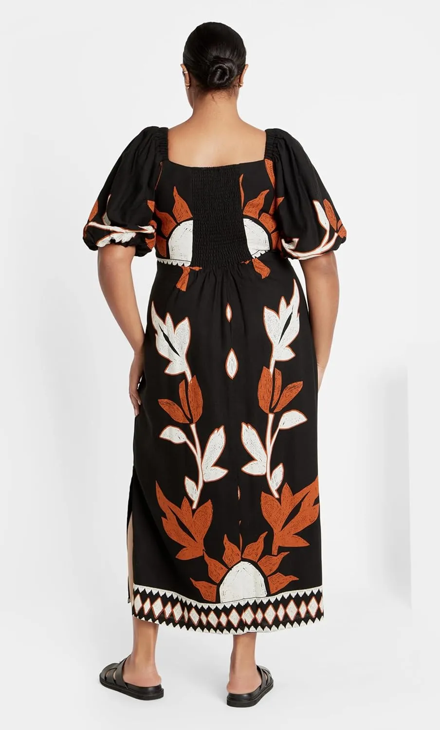 City Chic Women's Plus Size Dress - Nala Print Maxi