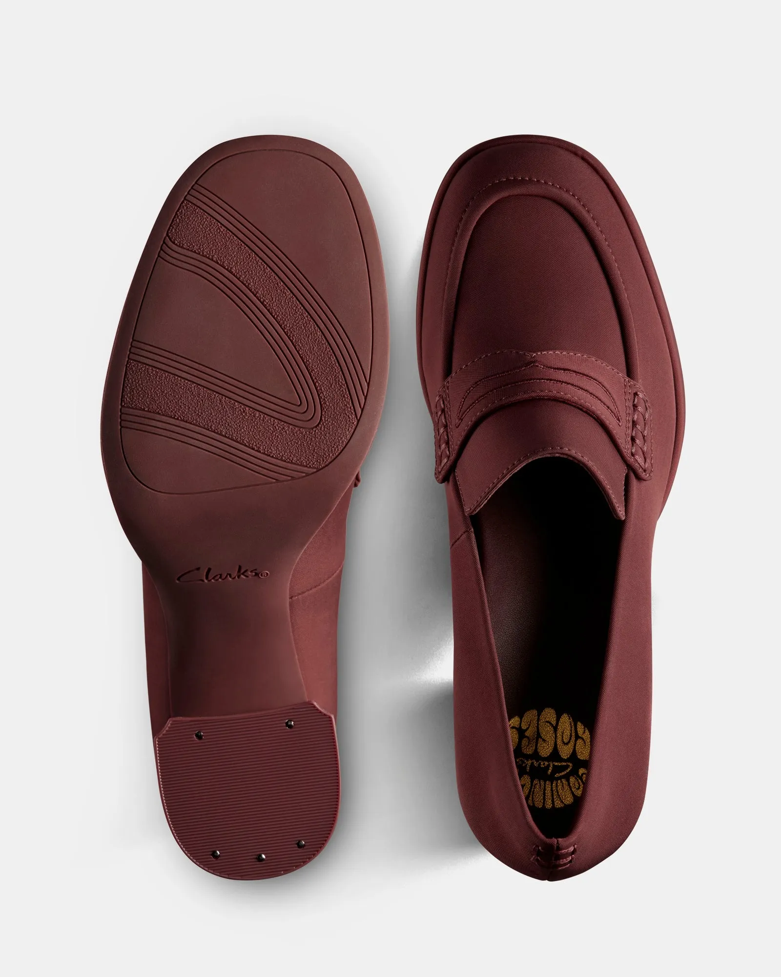 Cur Loafer 2 W Oxblood Textile