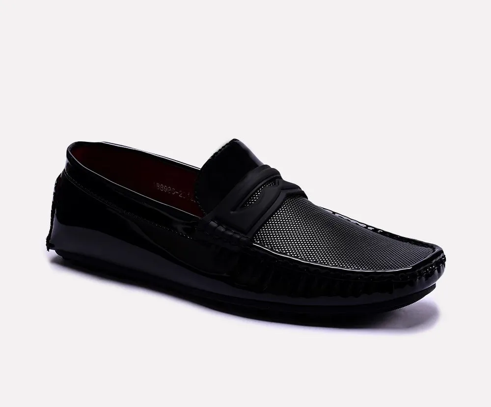 Durbin Black Penny Loafers 0130793