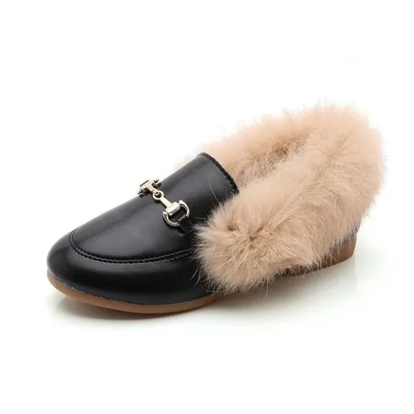 Hayden Fur Loafer (with Elastic)