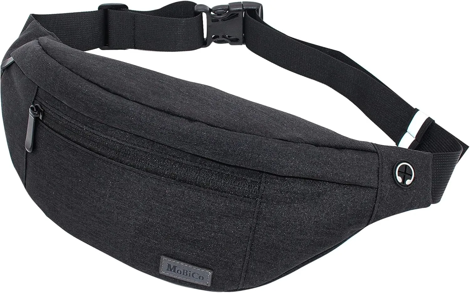 Large Crossbody Fanny Pack for men women with 4-Zipper Pockets,Waist bag for Workout Traveling Hiking Running Walking Outdoors Sport Fishing Waist Pack