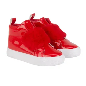 Little A Furever High Tops - Red