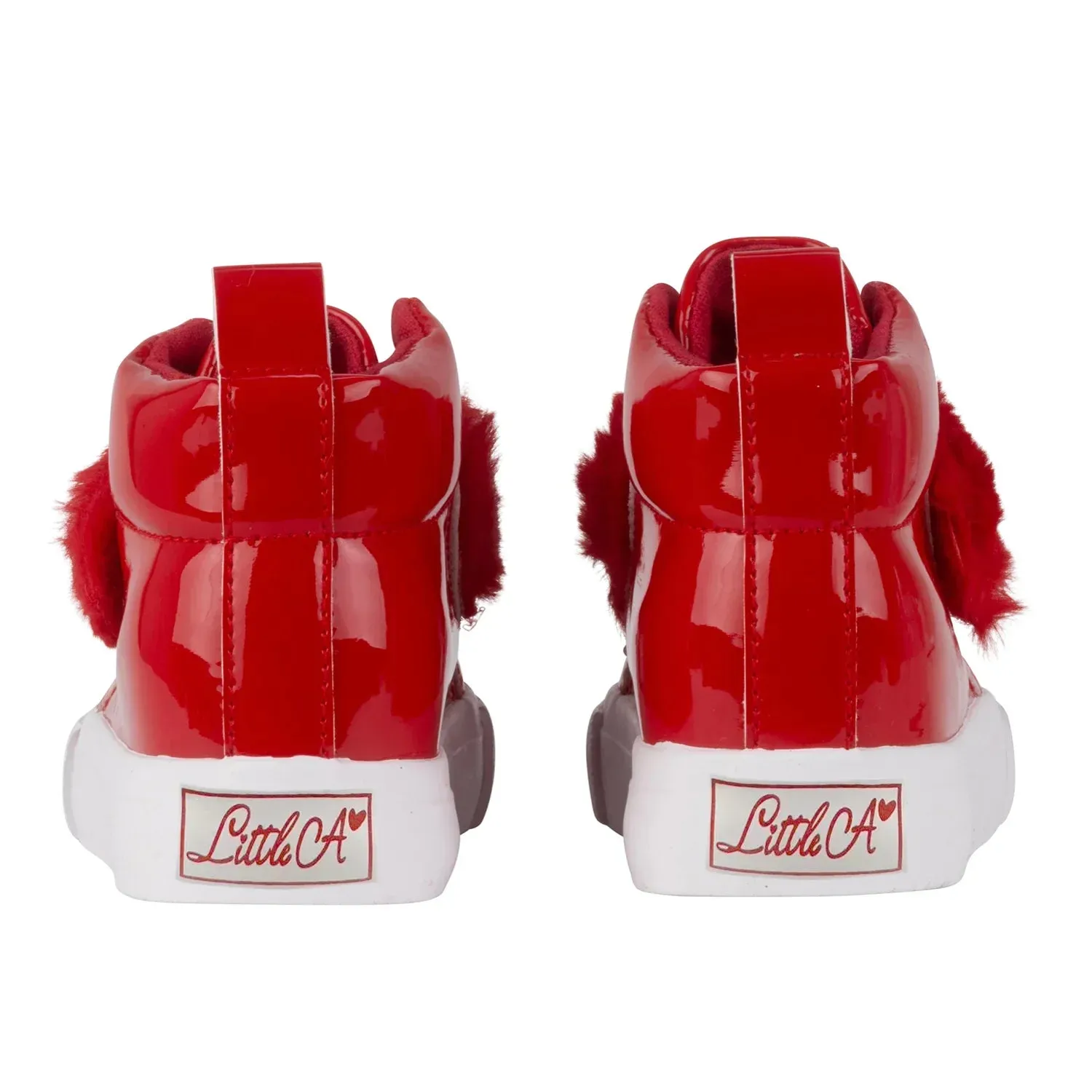 Little A Furever High Tops - Red