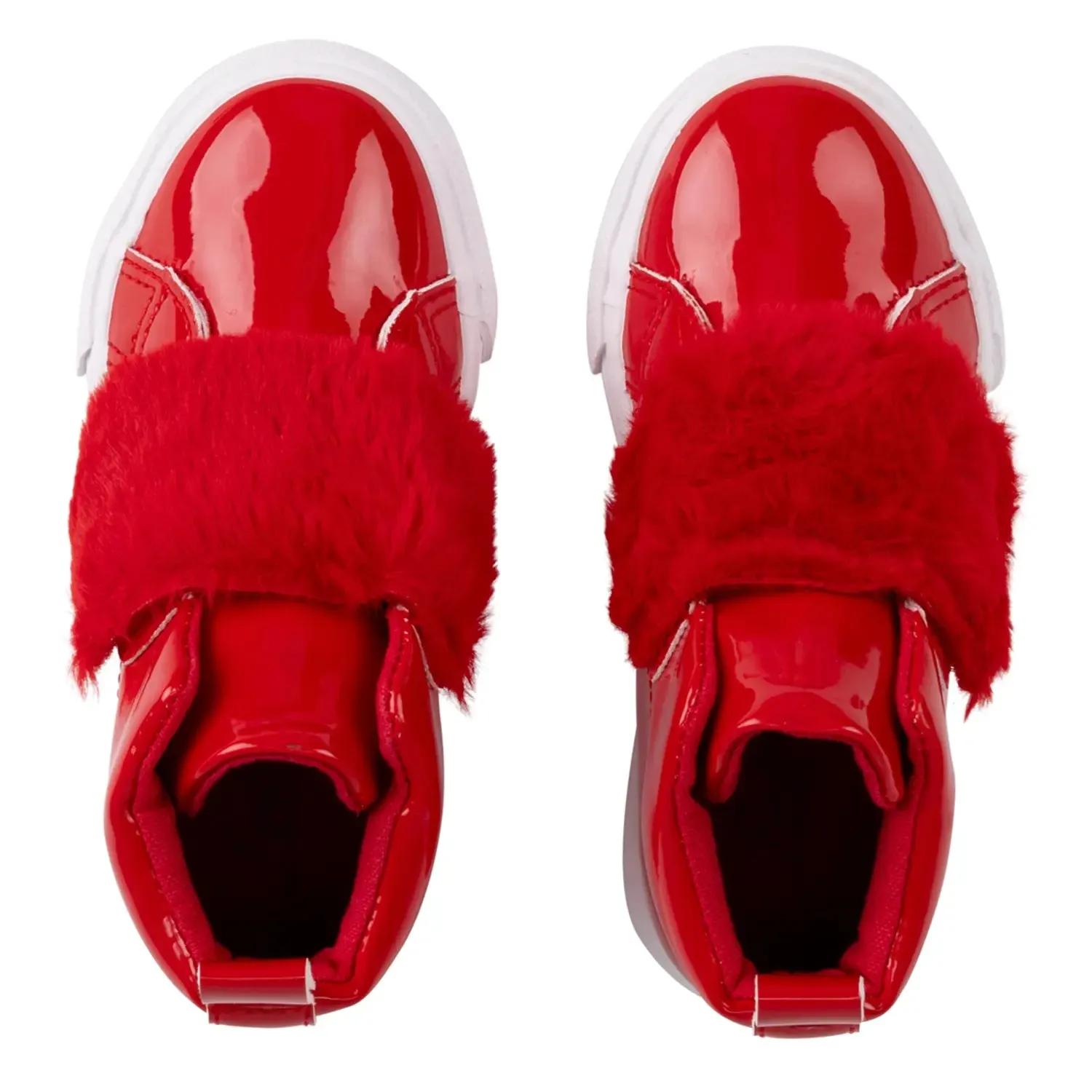 Little A Furever High Tops - Red