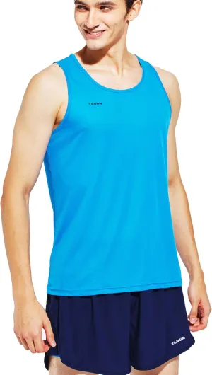 Men's Running Tank Top Ultra Lightweight Marathon Singlet Shirts Dry Fit Workout Sleeveless T-Shirt