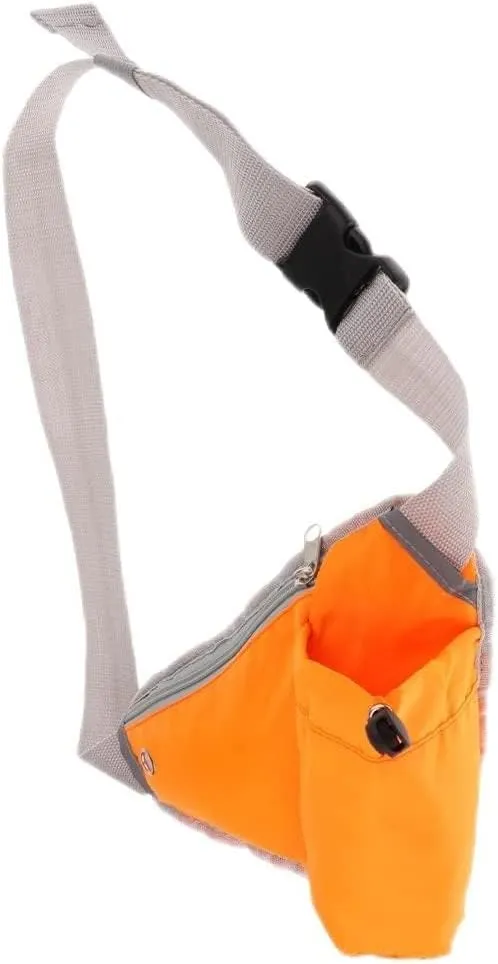 Multi-use Sports Running Triangle Waist Bag Bum Fanny Pack Hiking Cycling Jogging Belt Water Bottle Pocket Shoulder Chest Bag (Color : D) (C)