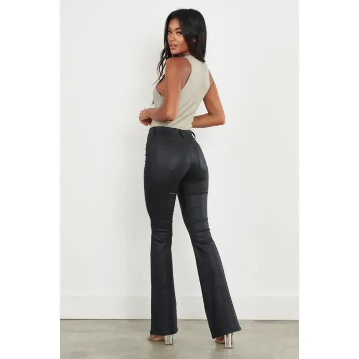 NB GAB Fearless Coated Flare Jeans