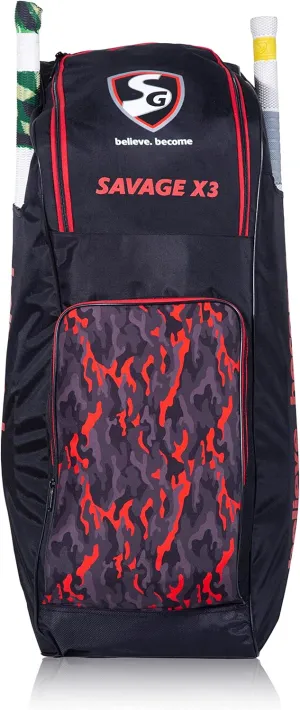 SG Cricket Kit Bag Savage X3 Plus Duffle