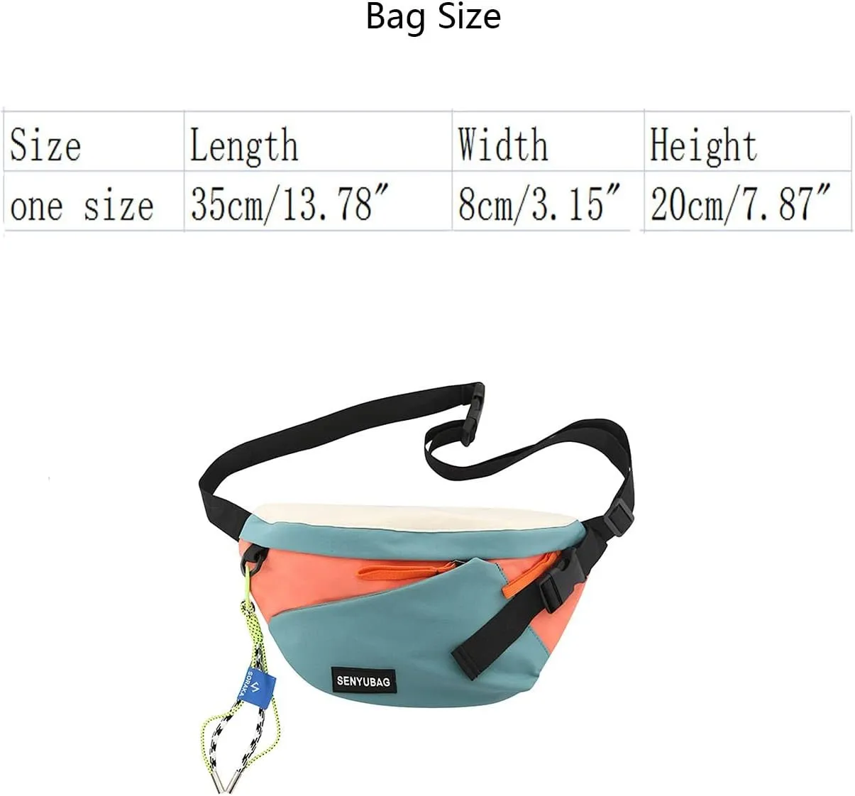 Shoulder Bags Men And Women Fashion Trend Capacity Messenger Bag Simple Casual Camping Bags Shoulder (Purple, One Size)