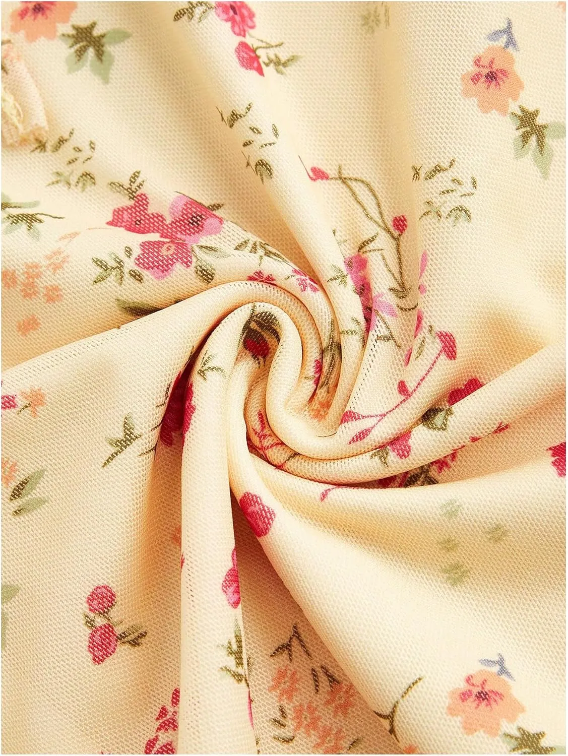 SOLY HUX Women's Vintage Floral Dress Summer Cap Sleeve Mini Dresses Going Out Beach Short Dress