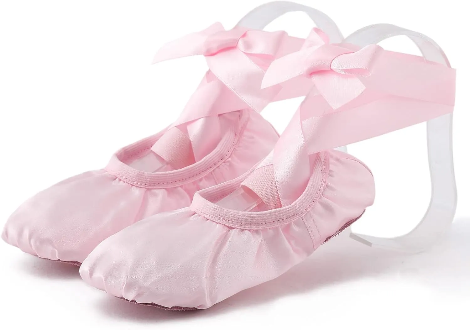 Toddler Winter Dance Shoes Children Warm Ballet Stage Performance Shoes Long Lace Yoga Training Indoor Shoes