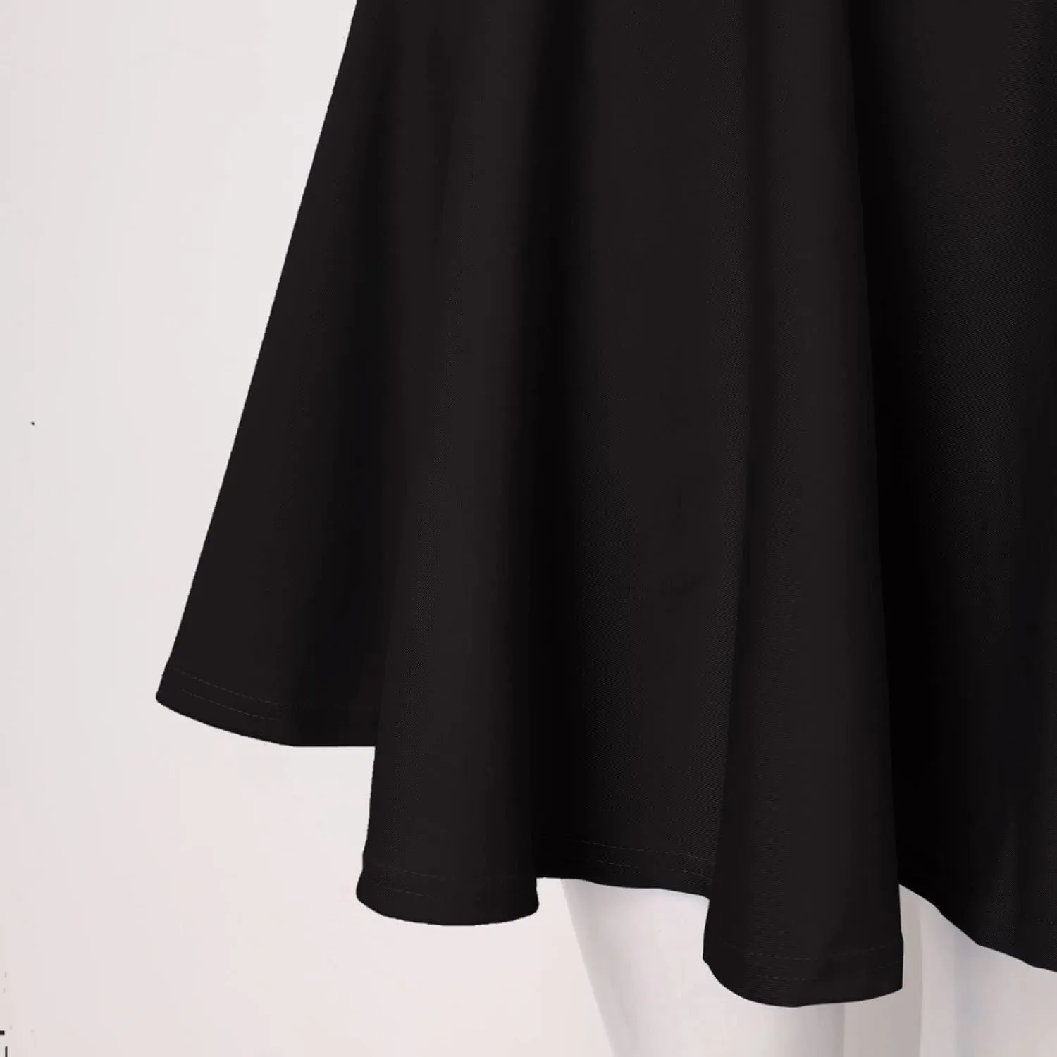 Women Fashion Casual Short Style Solid Half Skirt Glare Sun Skirt Pleated Skirt Midi Skirt for Women