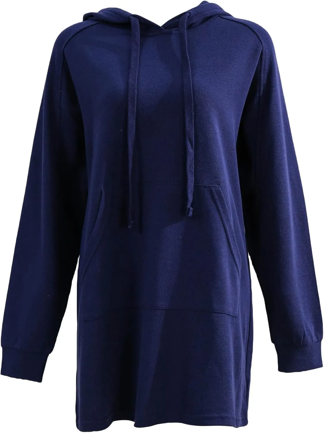 Xintianji Women's Oversized Sweatshirt Dress Pullover Casual Hoodie Long Sleeve With Kangaroo Pocket Loungewear